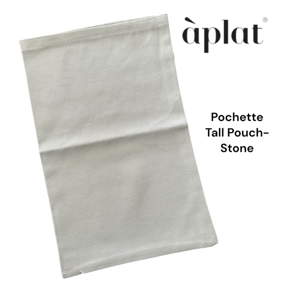 Aplat Pochette Tall Pouch - Stone - Picture 2 of 8